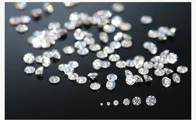 Premium Round Melee Moissanite Diamonds Stones –  (0.8mm – 2.9mm)