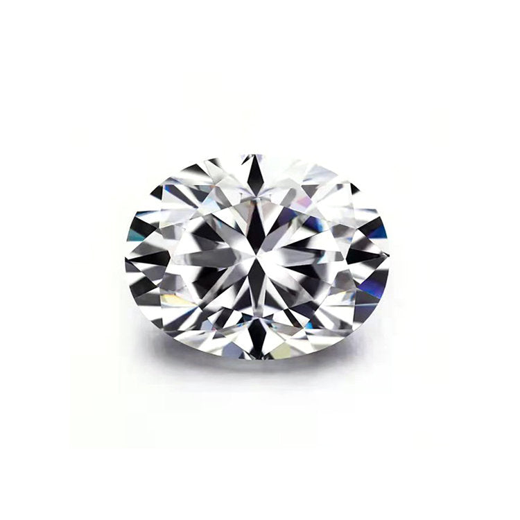 Certified D VVS Moissanite Oval Shape Wholesale GRA Moissanite White Best Quality Moissanite Diamond All Sizes Ship from USA Fast Delivery