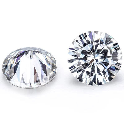 Certified D VVS Moissanite Round Ideal Wholesale GRA Moissanite White Best Quality Moissanite Diamond All Sizes Ship from USA Fast Delivery
