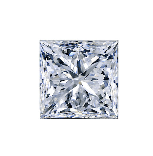 Certified D VVS Moissanite Princess Cut Wholesale GRA Moissanite White Best Quality Moissanite Diamond All Sizes Ship from USA Fast Delivery