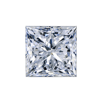 Certified D VVS Moissanite Princess Cut Wholesale GRA Moissanite White Best Quality Moissanite Diamond All Sizes Ship from USA Fast Delivery