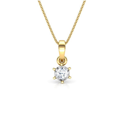 Delicate Miracle Plate Moissanite Diamond Pendant For A Graceful Touch, Gold Pendant, 18k Rose Gold Pendant, Silver Pendant, Gift For Her