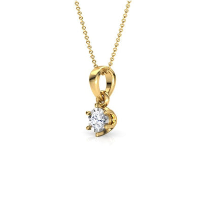 Delicate Miracle Plate Moissanite Diamond Pendant For A Graceful Touch, Gold Pendant, 18k Rose Gold Pendant, Silver Pendant, Gift For Her