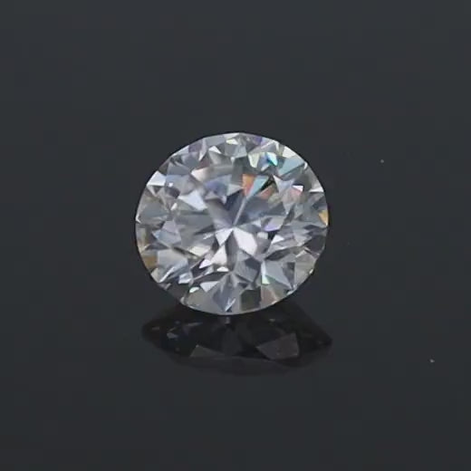 Certified D VVS Moissanite Round Ideal Wholesale GRA Moissanite White Best Quality Moissanite Diamond All Sizes Ship from USA Fast Delivery